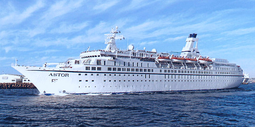 Astoria, the oldest cruiseship afloat, will go under the hammer on Friday |  TradeWinds